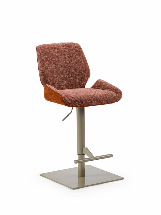 Naber Artea C, Hocker, Gestell perlgraumetallic, eckig