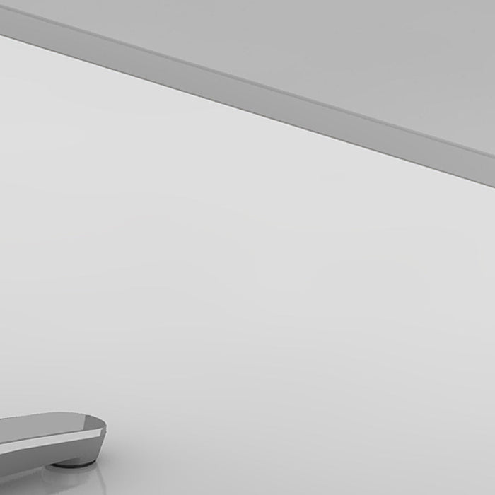 Hammerbacher | Schreibtisch C-Fuß 180x80cm Grau / Graphit poliert