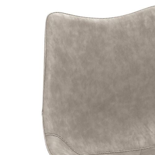 mayer | Tresenhocker mySOLO | Lichtgrau | Gestell Schwarz