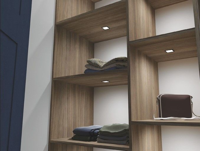 Hometrend | GATE/FLORI LED 85-4xSPOT-CW+1xTRAFO-6W-FUßSCHALTER