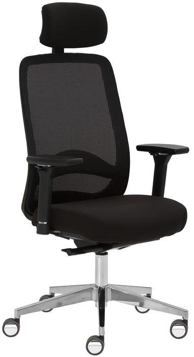 Drehstuhl 2228 | Gestell Aluminium poliert