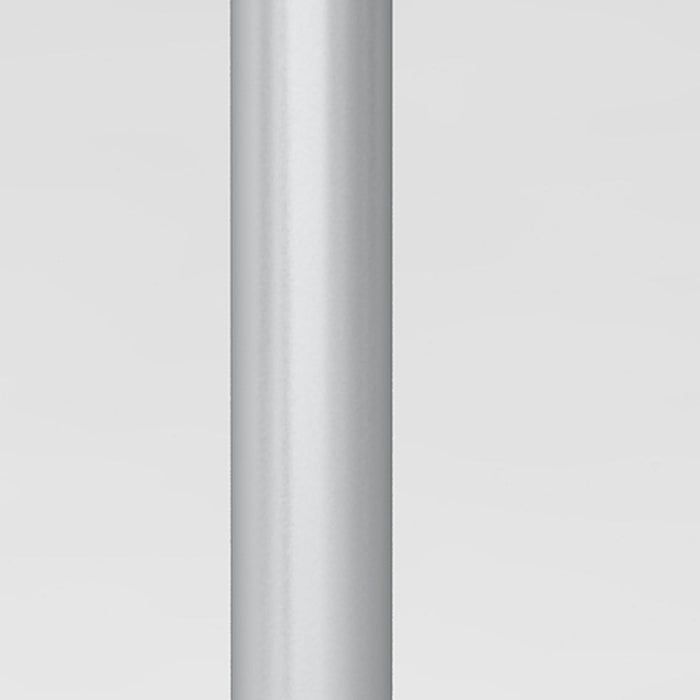 Hammerbacher | Stehtisch 80 cm rund Weiß / Silber