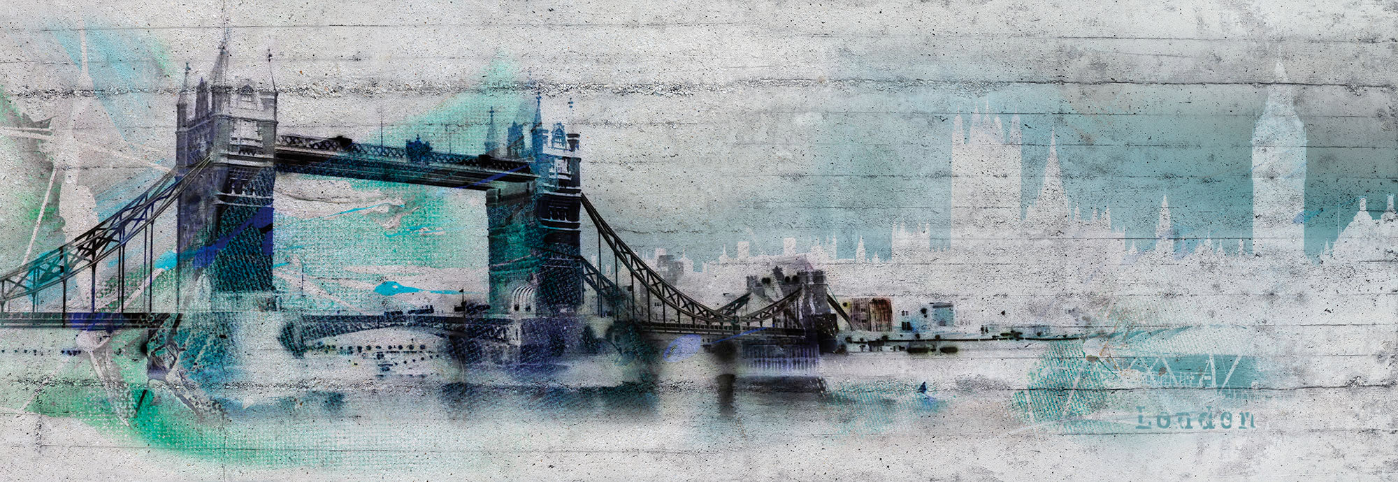 Papier Fototapete | London | 368 x 127 cm