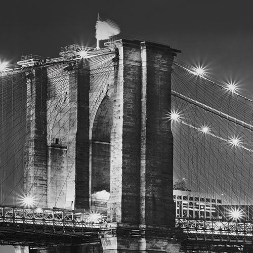 Papier Fototapete | Brooklyn Bridge | 368 x 127 cm