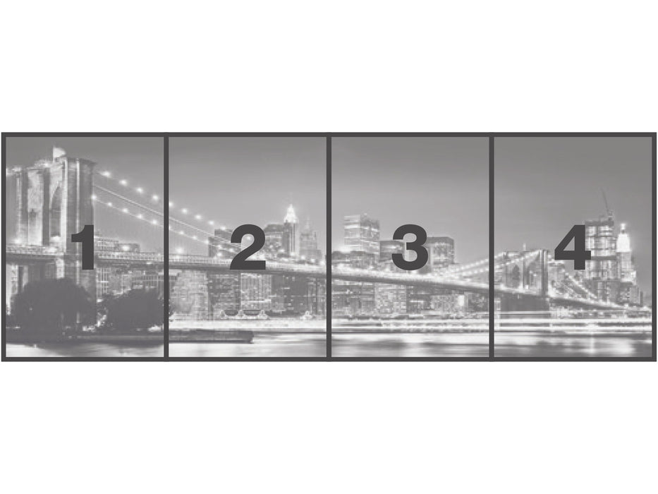 Papier Fototapete | Brooklyn Bridge | 368 x 127 cm