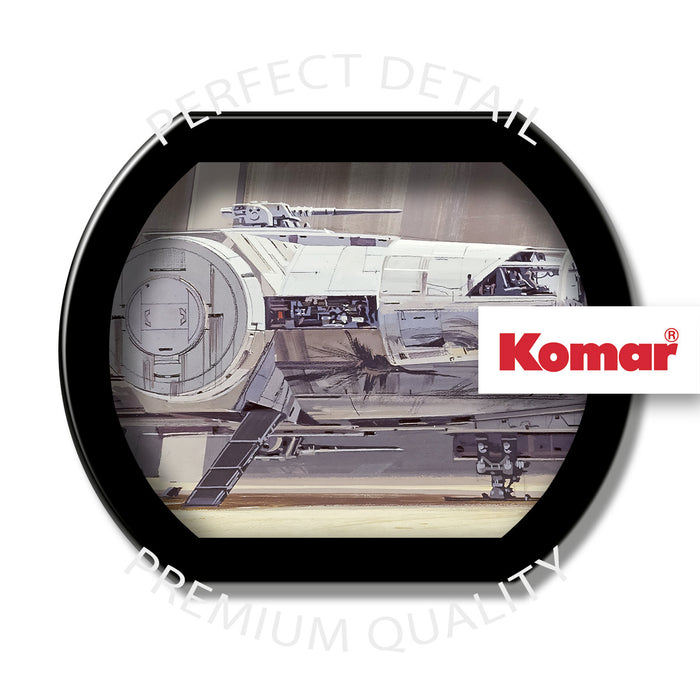 Papier Fototapete | STAR WARS Classic RMQ Millennium Falcon | 368 x 127 cm