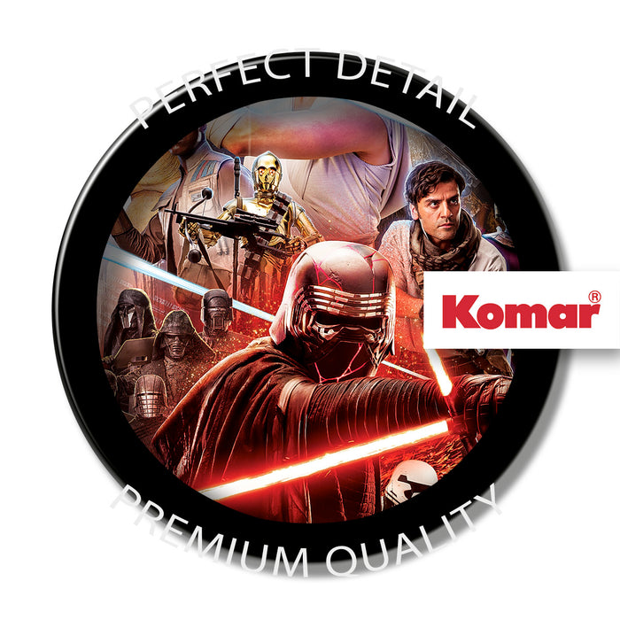 Papier Fototapete | STAR WARS EP9 Movie Poster Rey | 184 x 254 cm