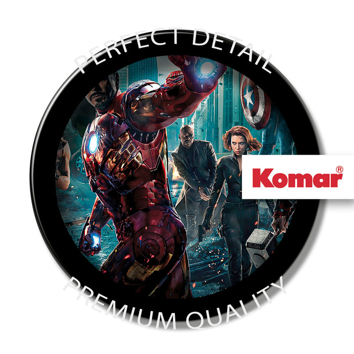 Komar NEU | Papier Fototapete - Avengers-Movie-Poster - Größe 184 x 254 cm