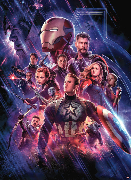 Komar NEU | Papier Fototapete - Avengers-Endgame-Movie-Poster - Größe 184 x 254 cm