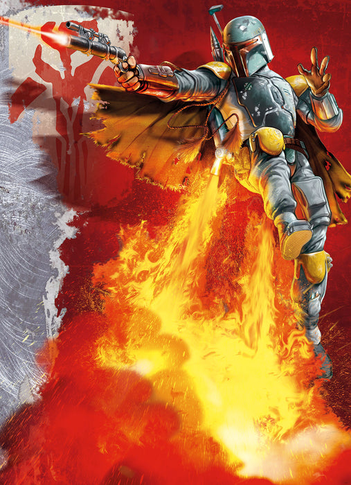 Papier Fototapete | STAR WARS Boba Fett | 184 x 254 cm