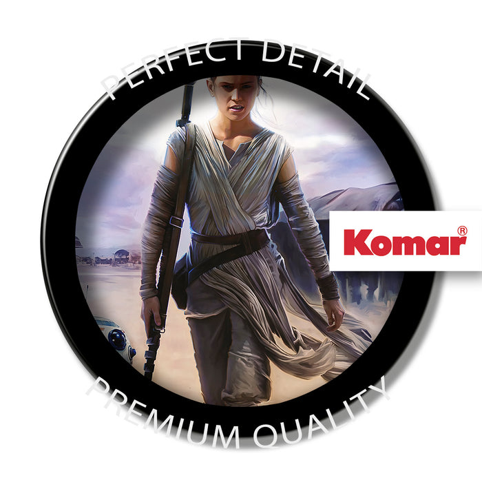 Papier Fototapete | STAR WARS Rey | 184 x 254 cm