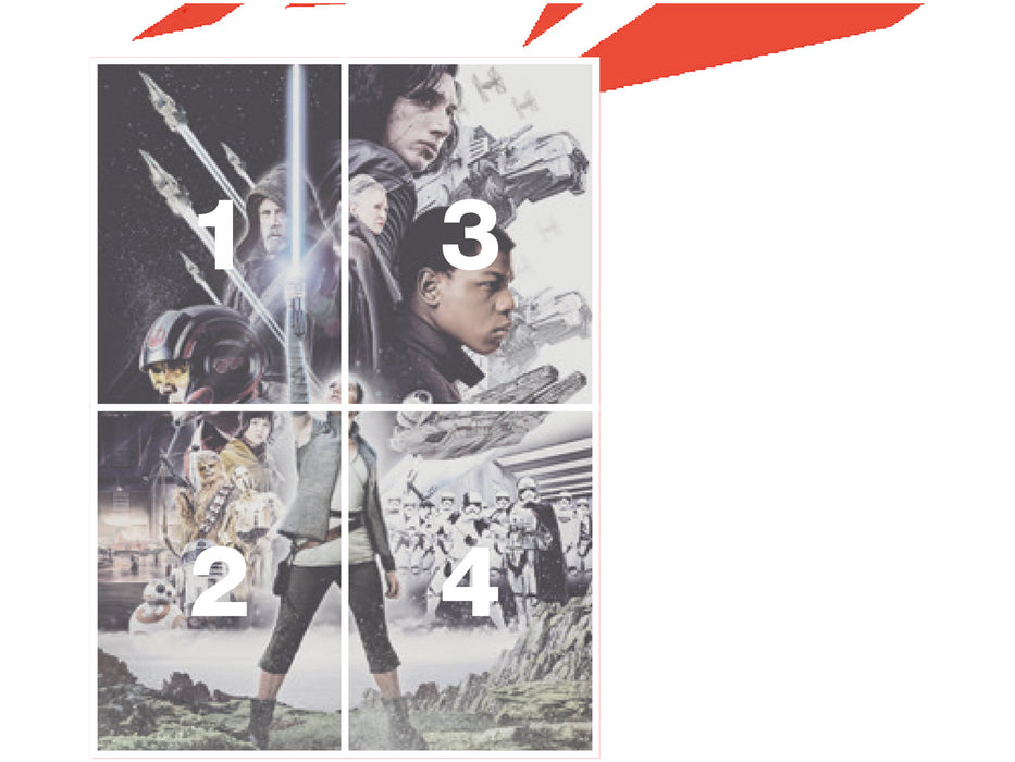 Papier Fototapete | STAR WARS Balance | 184 x 254 cm