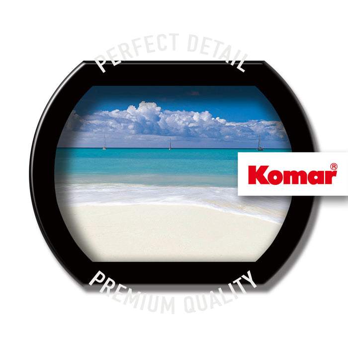 Komar NEU | Papier Fototapete - Deserted Beach - Größe 368 x 127 cm