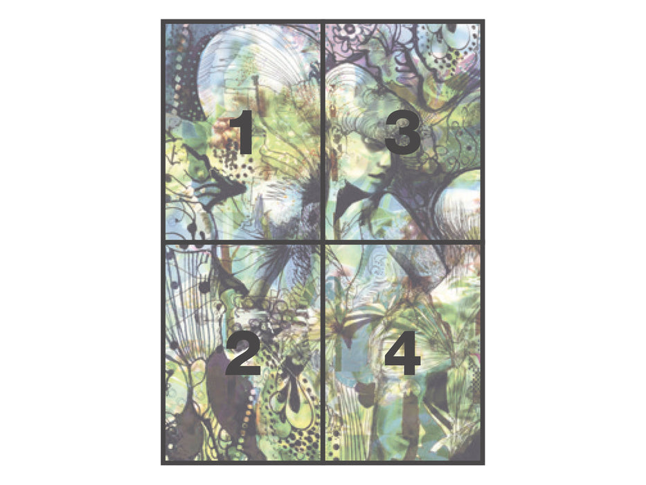 Papier Fototapete | Aphrodite's Garden | 184 x 254 cm