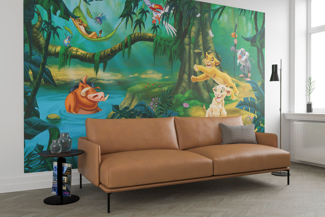 Vlies Fototapete | Simba and Friends | 368 x 248 cm