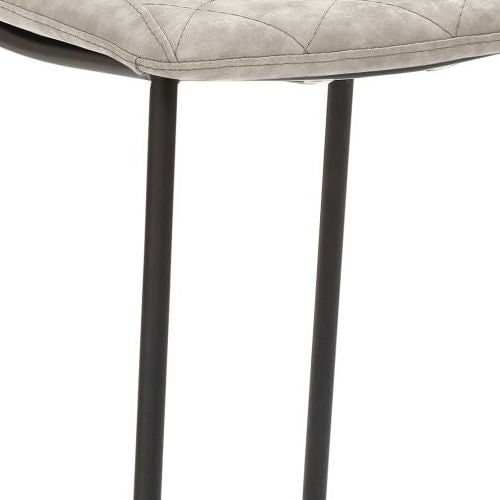 mayer | Tresenhocker mySOLO | Lichtgrau | Gestell Schwarz