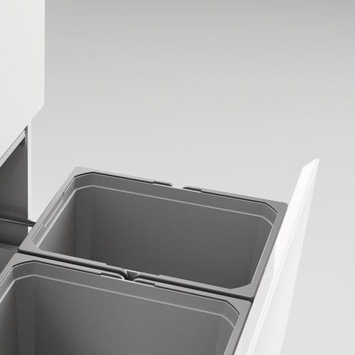 Naber | Cox® Box 275 K 600-2 Abfallsammler für vorhandene Auszüge Biodeckel hellgrau