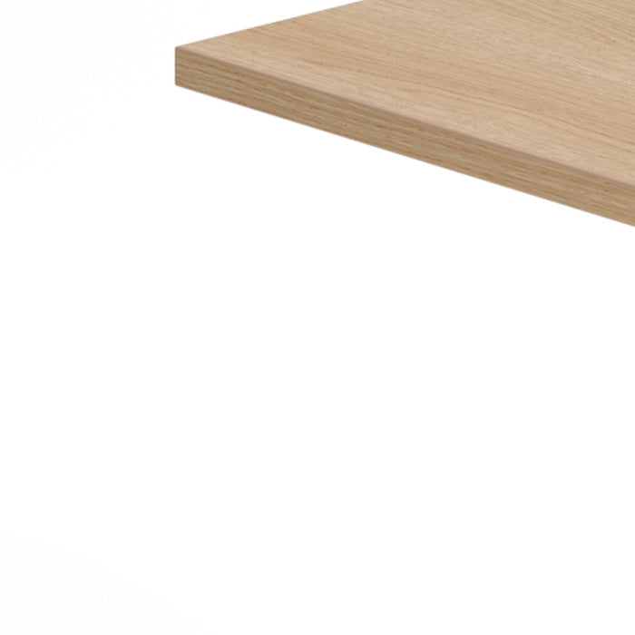 Hammerbacher | Schreibtisch C-Fuß 80x80cm Eiche / Graphit