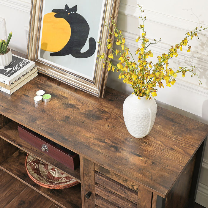 VASAGLE | TV-Lowboard mit 2 Schränken und 2 Regalebenen