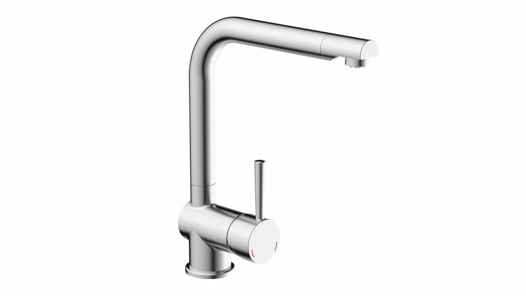 Naber | Drive 1 | Einhebelmischer | edelstahlfarbig | Niederdruck