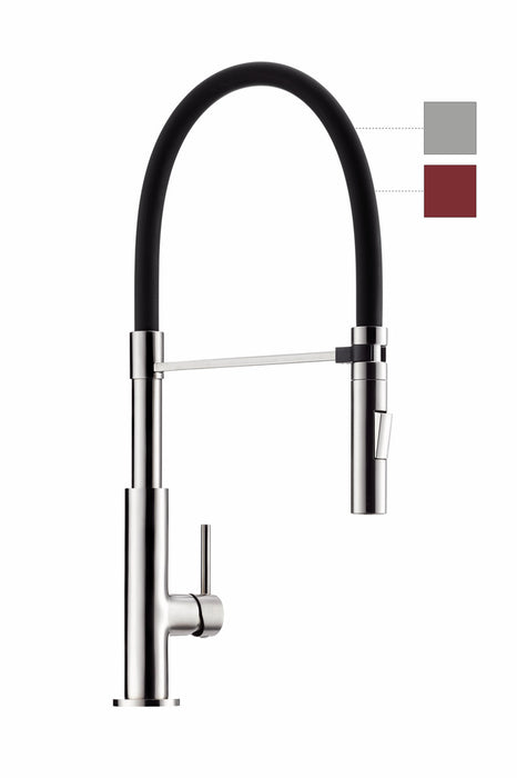 Naber | Drive 4 | Einhebelmischer | edelstahlfarbig | Hochdruck