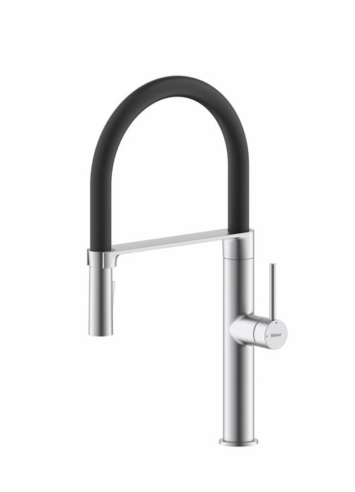 Naber Vireo 6, Spültischarmatur, edelstahlfarbig, Hochdruck