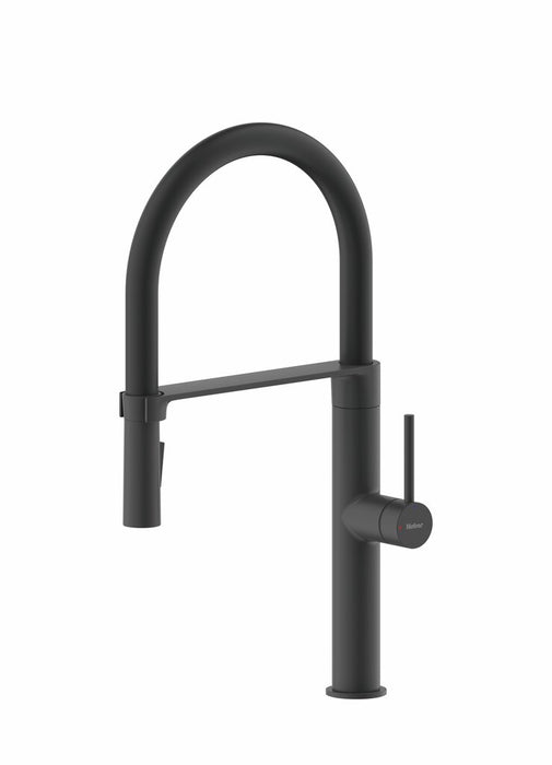 Naber Vireo 6, Spültischarmatur, schwarz matt, Hochdruck