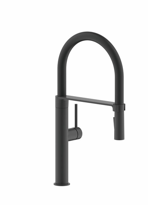 Naber Vireo 6, Spültischarmatur, schwarz matt, Hochdruck