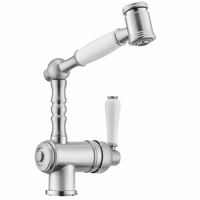 Naber | Passato 4 | Einhebelmischer | altsilber | Hochdruck