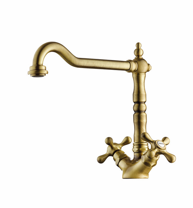 Naber | Passato 1 | Zweigriffarmatur | altmessing | Hochdruck