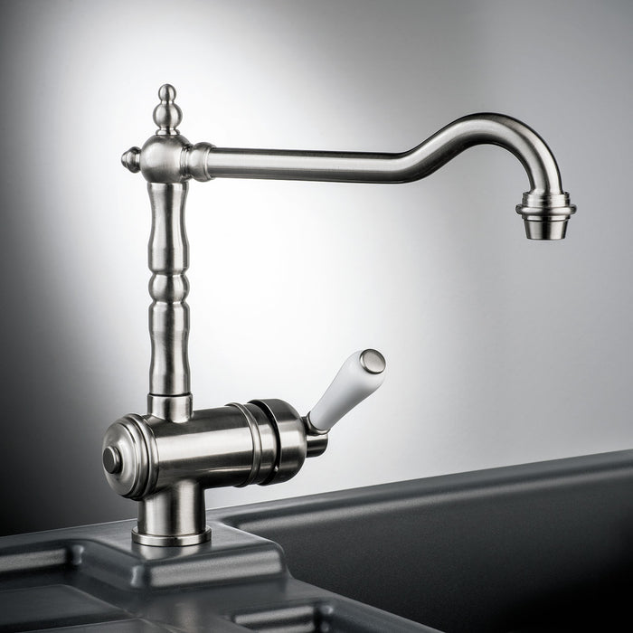 Naber | Passato 2 | Einhebelmischer | altsilber | Hochdruck