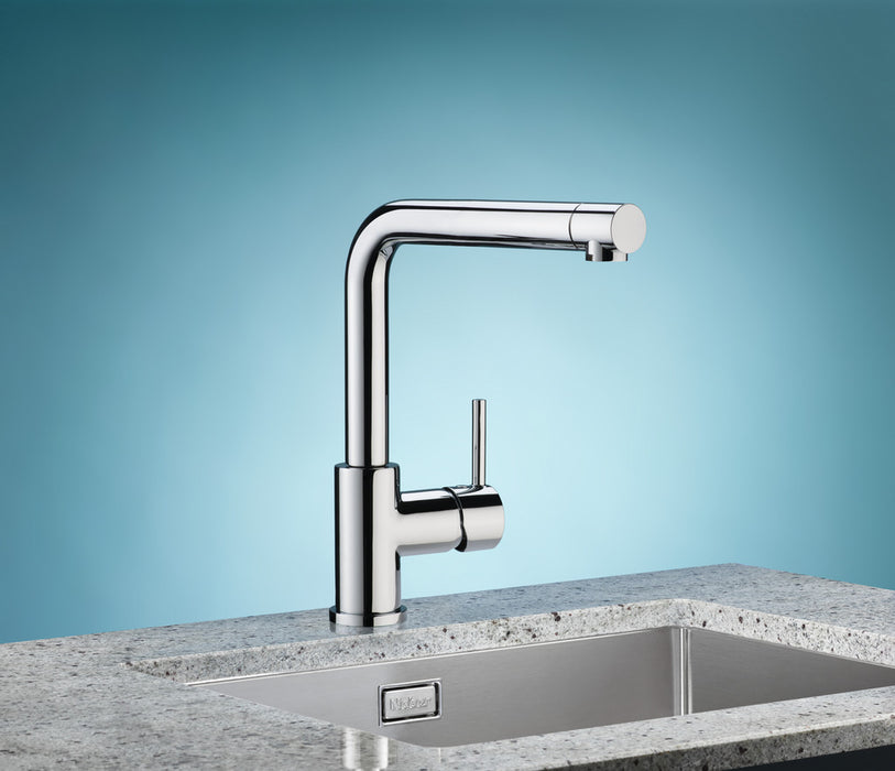 Naber | LINEA Arco 1, Spültischarmatur, chrom, Hochdruck