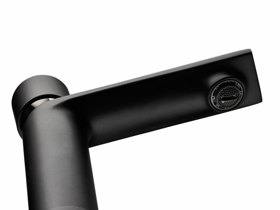 Naber | Glam Leva Bad | Einhebelmischer | schwarz matt | Hochdruck