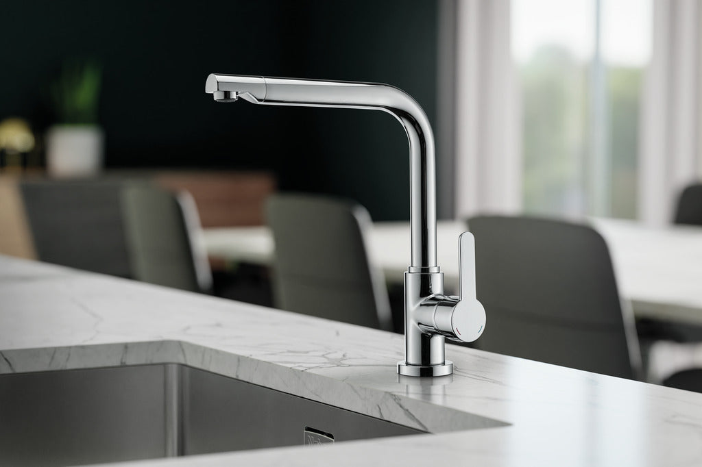 Naber | SERVIZIO Portare 1, Einhebelmischer, chrom, Hochdruck