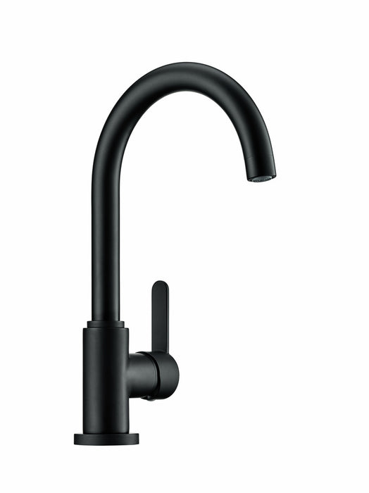 Naber | SERVIZIO Portare 3, Einhebelmischer, schwarz matt, Hochdruck