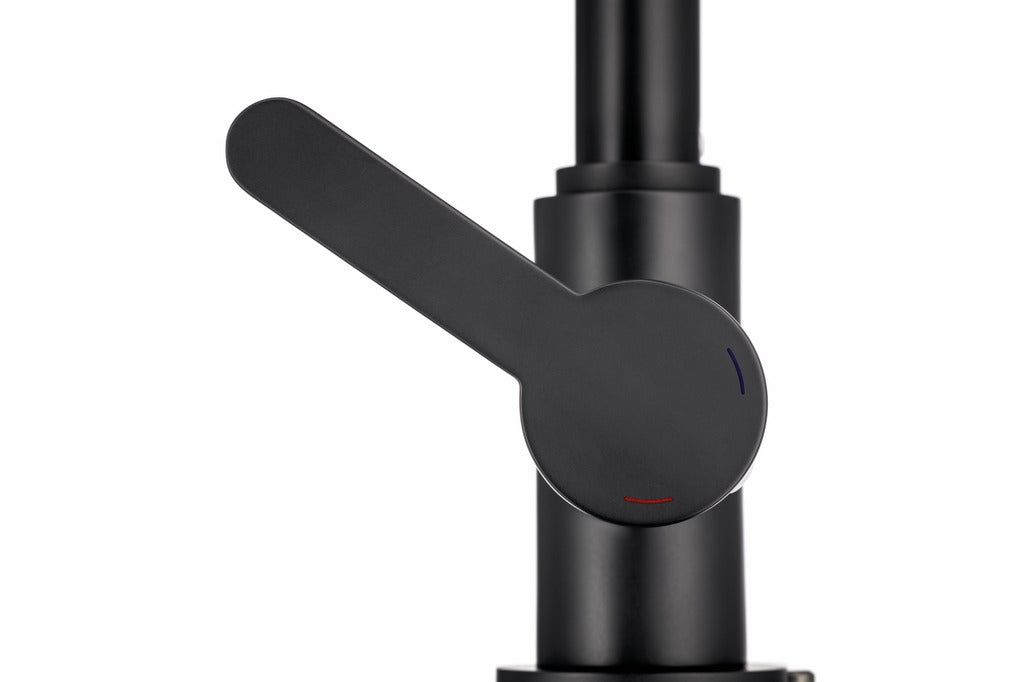 Naber | SERVIZIO Portare 3, Einhebelmischer, schwarz matt, Hochdruck