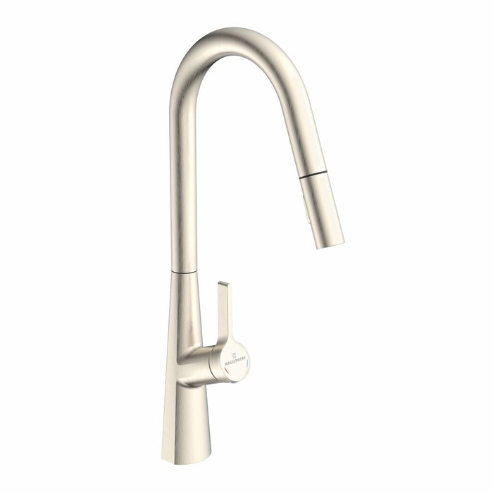 Naber | Wasserwerk Bendea, Spültischarmatur, edelstahlfarbig, Hochdruck