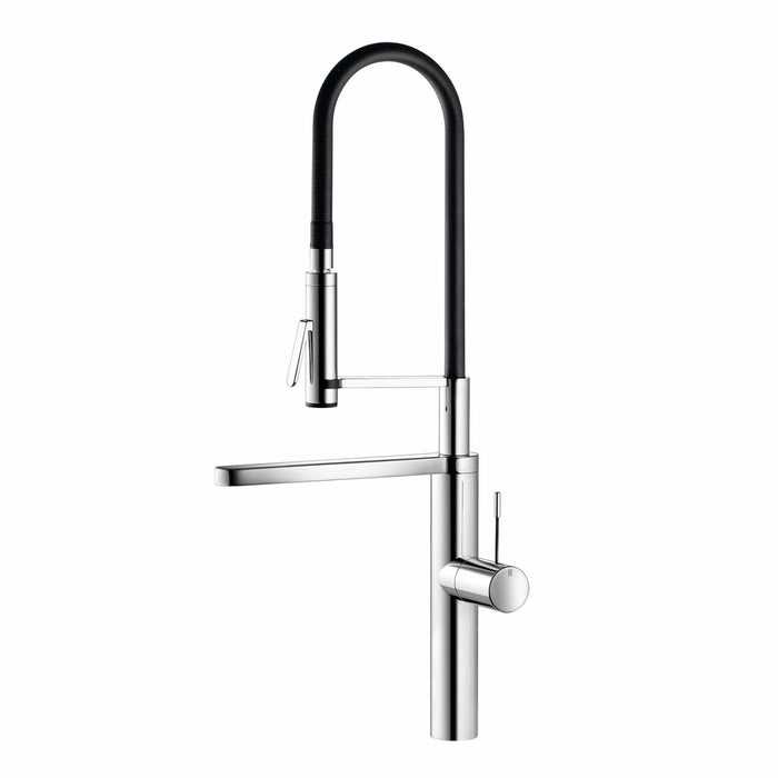 KWC | KWC Ono Highflex 2, Spültischarmatur, chrom, Hochdruck