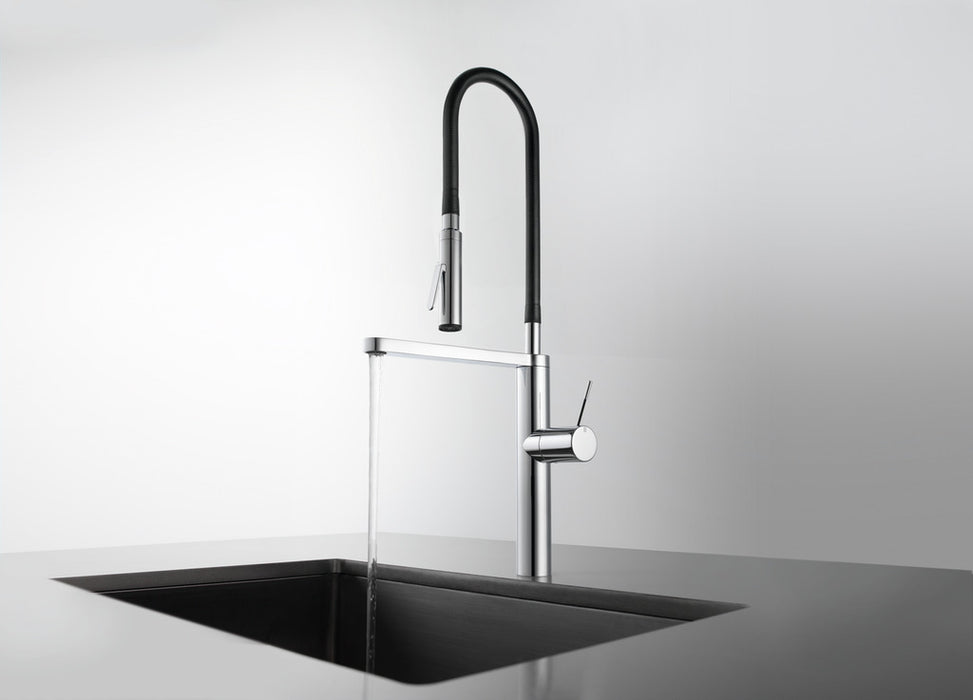 KWC | KWC Ono Highflex 2, Spültischarmatur, chrom, Hochdruck