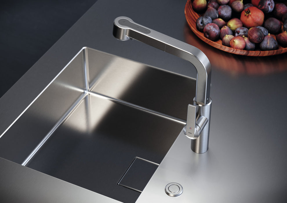 KWC | Domo E4 | Schlauchbrausenarmatur | Edelstahl