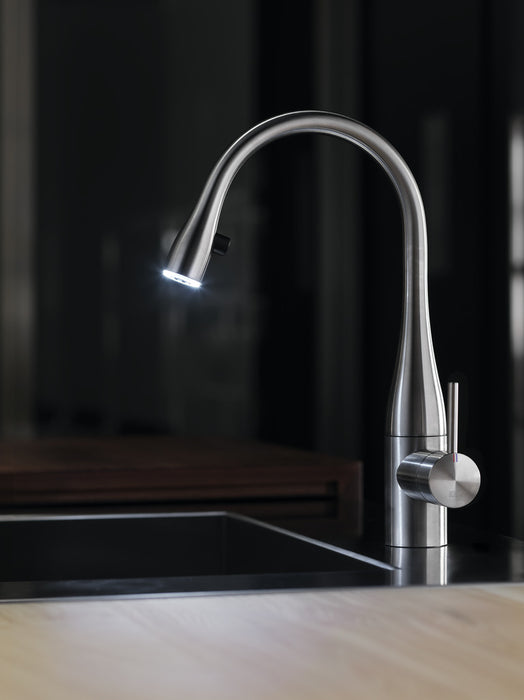 KWC | Eve 2 | Einhebelmischer | Edelstahl | Hochdruck