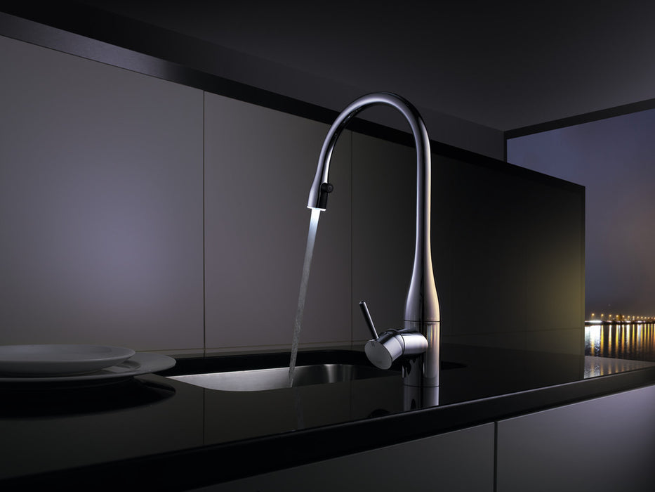 KWC | Eve 1 | Einhebelmischer | chrom | Hochdruck