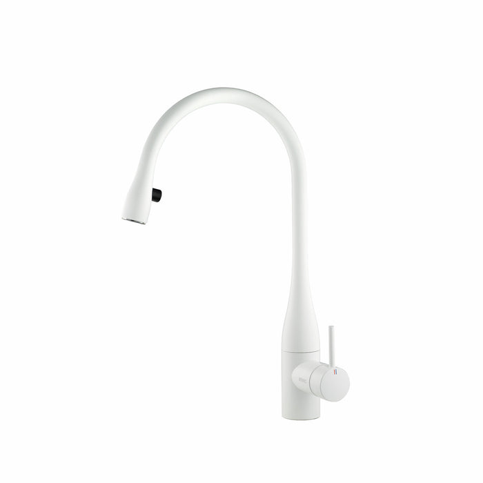 KWC | Eve 4 | Einhebelmischer | weiß matt | Hochdruck