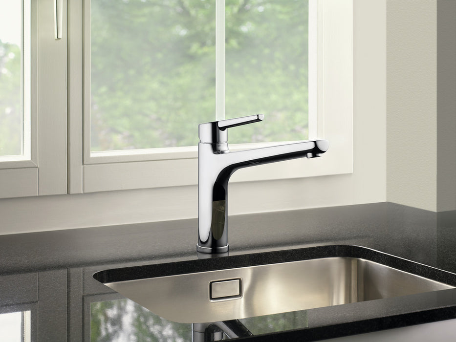 KWC | Suno 3 Fensterarmatur | Einhebelmischer | chrom | Hochdruck