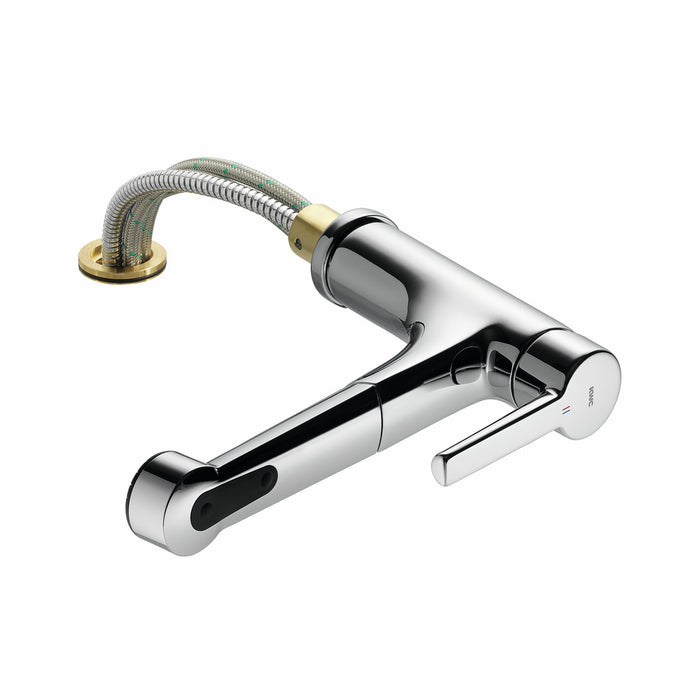 KWC | Suno 4 Fensterarmatur | Einhebelmischer | chrom | Hochdruck