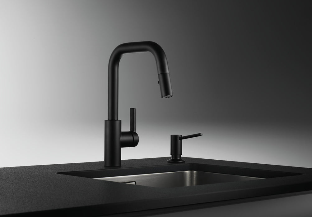 KWC | Luna E7 | Einhebelmischer | schwarz matt | Hochdruck