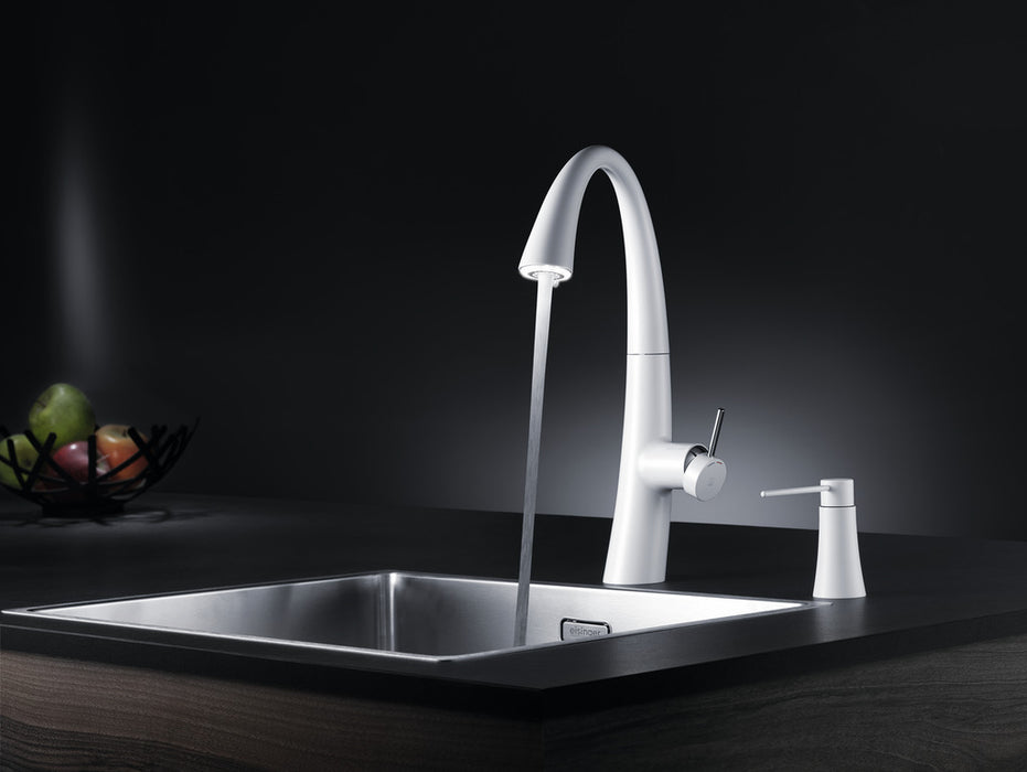 KWC | Zoe 1 | Einhebelmischer | weiß matt | Hochdruck