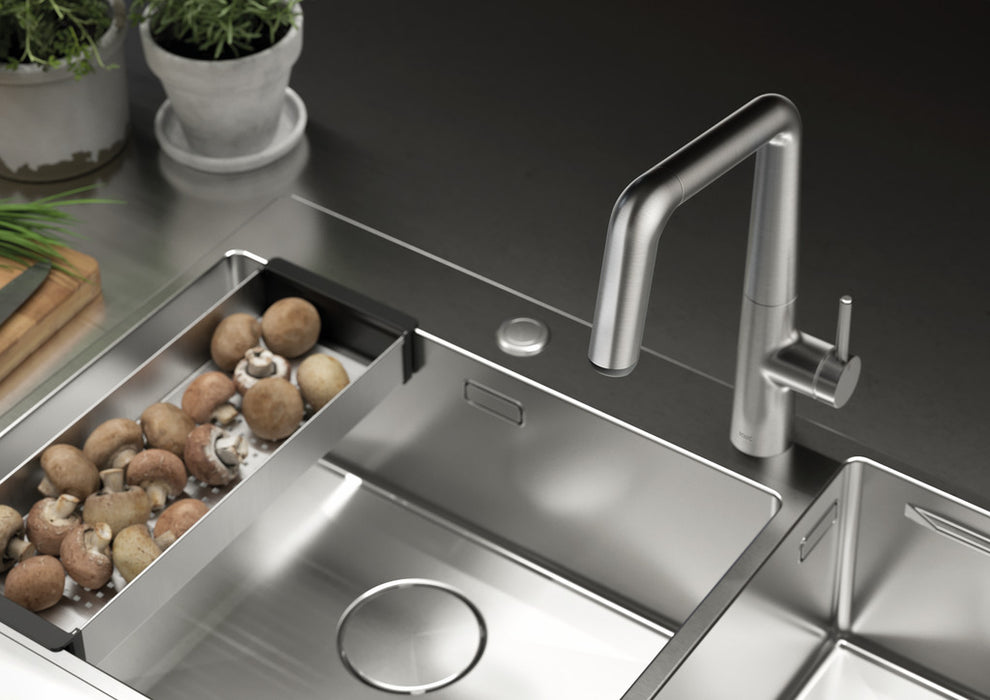 KWC | Kio 3 | Einhebelmischer | edelstahlfinish | Hochdruck