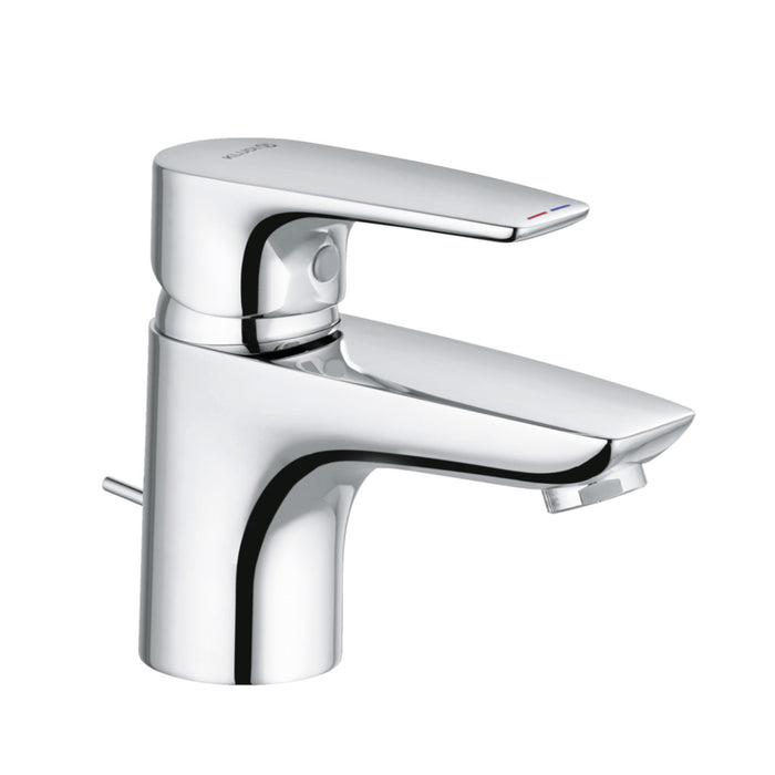 Kludi | Pure & Solid Bad | Einhebelmischer Mischbatterie | chrom | Hochdruck