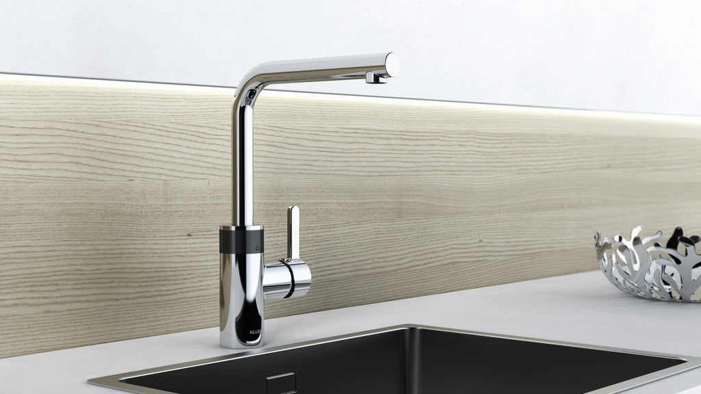 Kludi | E-GO-L Sensor | Einhebelmischer | chrom | mit Netzstecker | Hochdruck